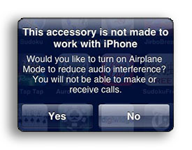 This accessory is not made to work with iPhone